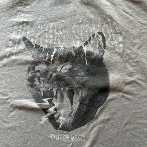 Always Stoked Halloween Cat Dutch Bros T Shirt